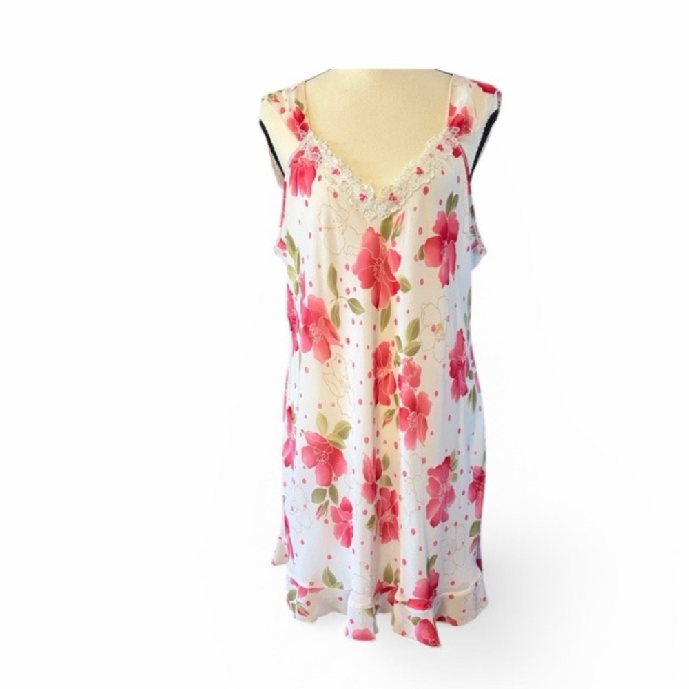 Expressions By California Dynasty‎ Vintage Chemise Slip Nightgown